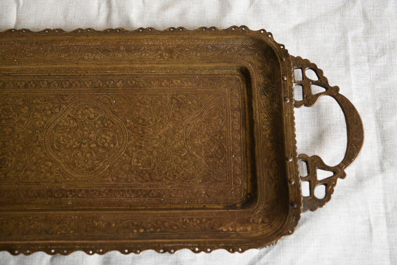 Eastern Brass Tray