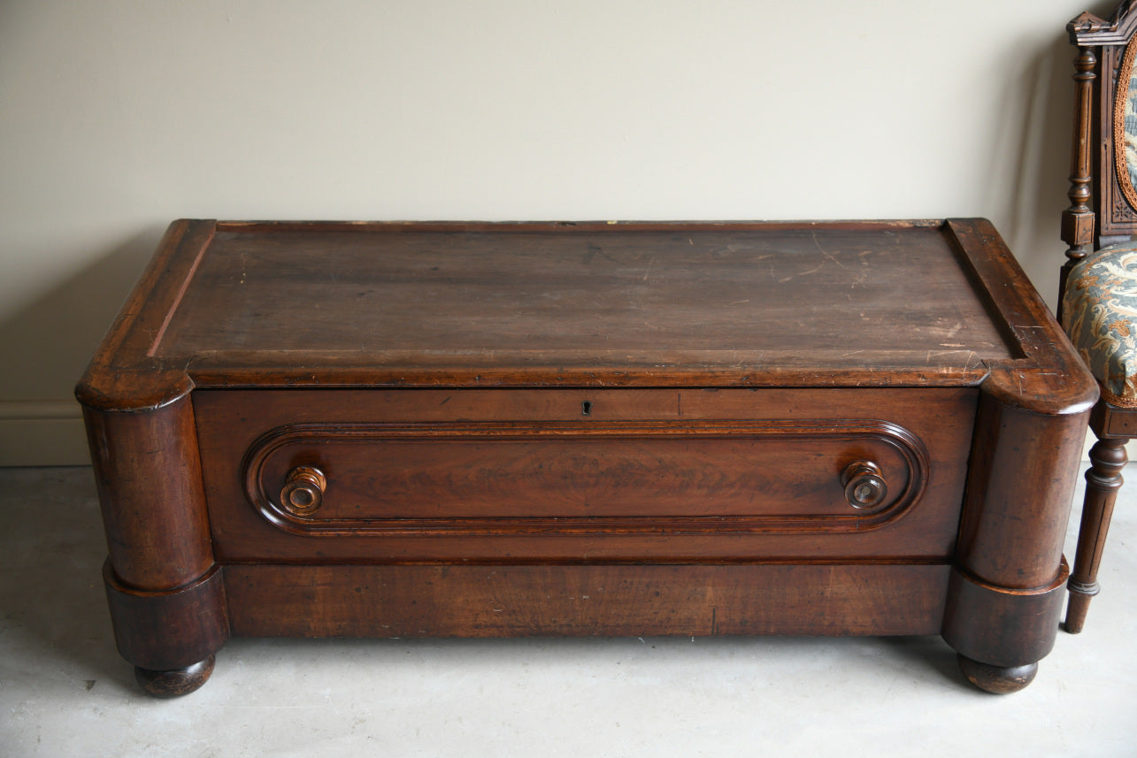 Antique Mahogany 2 Part Chest of Drawers