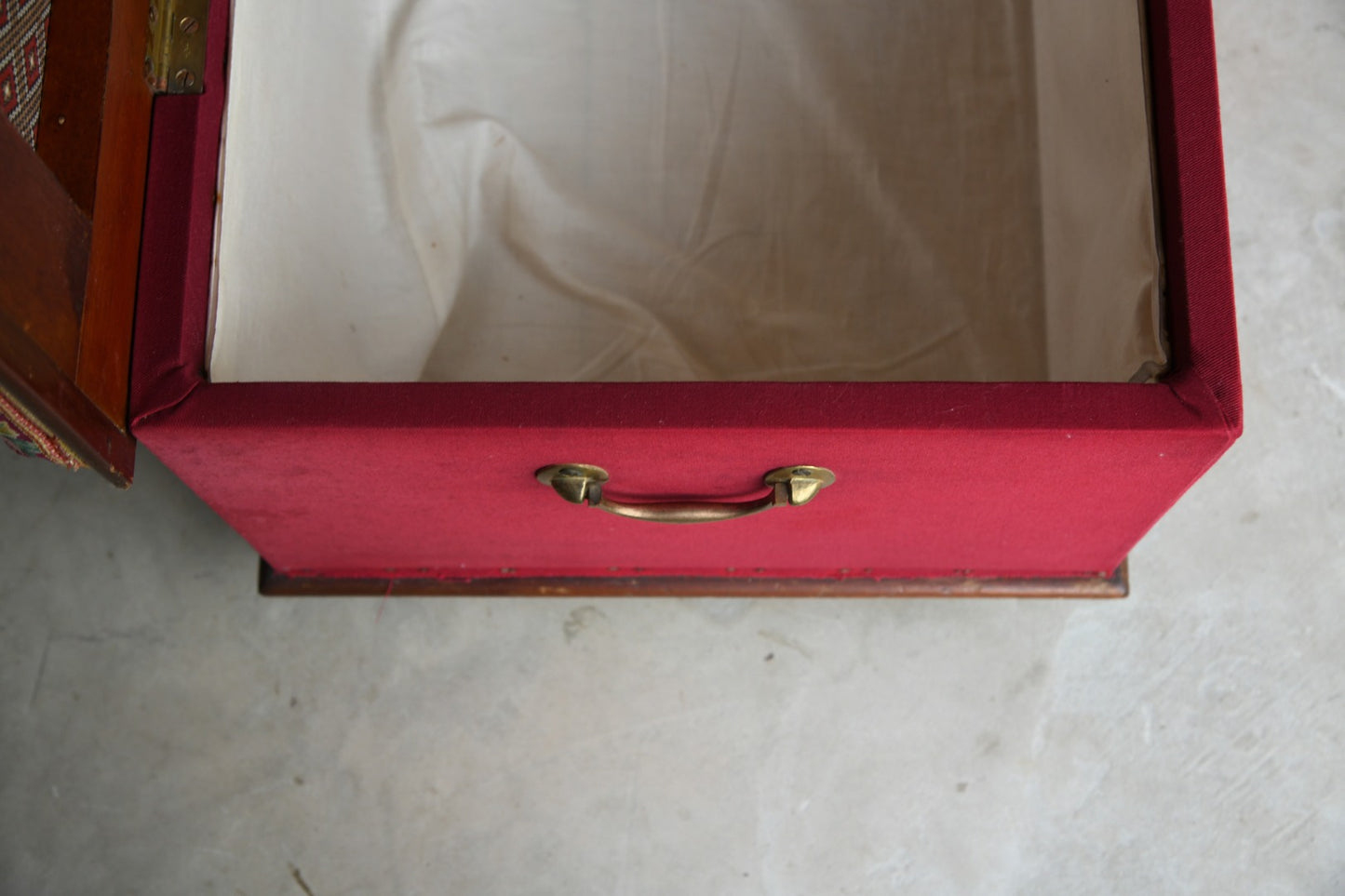 Antique Upholstered Ottoman