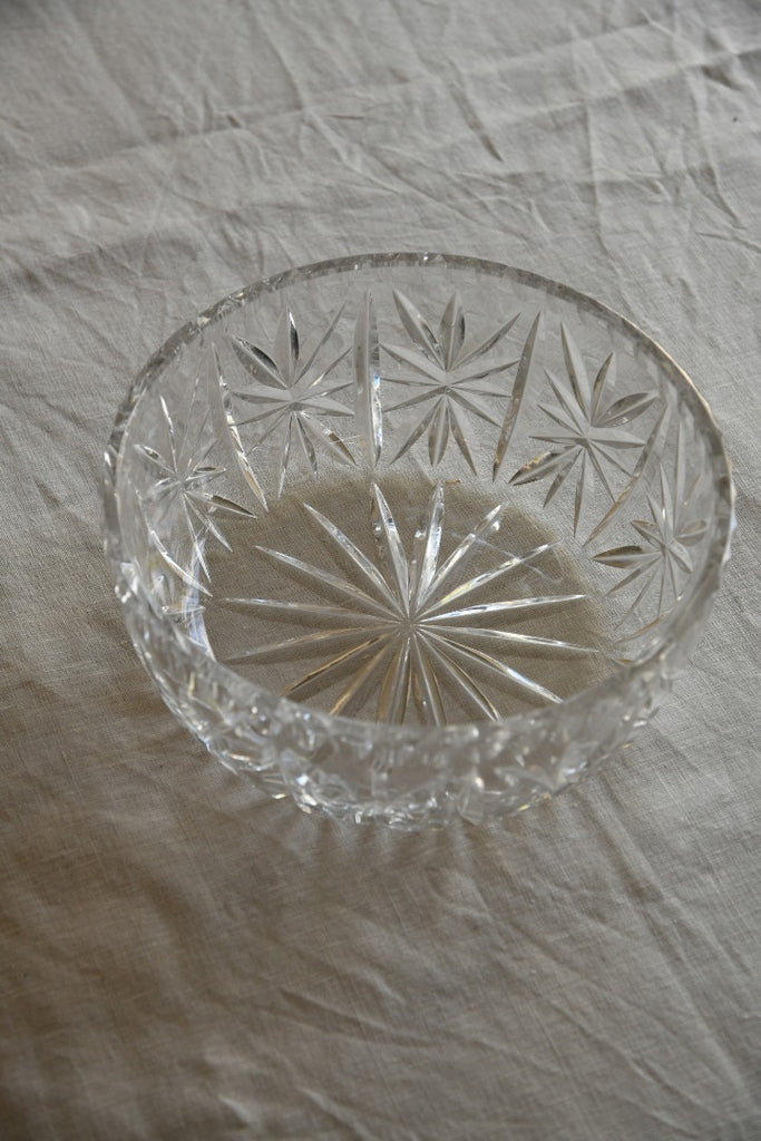 Cut Glass Bowl