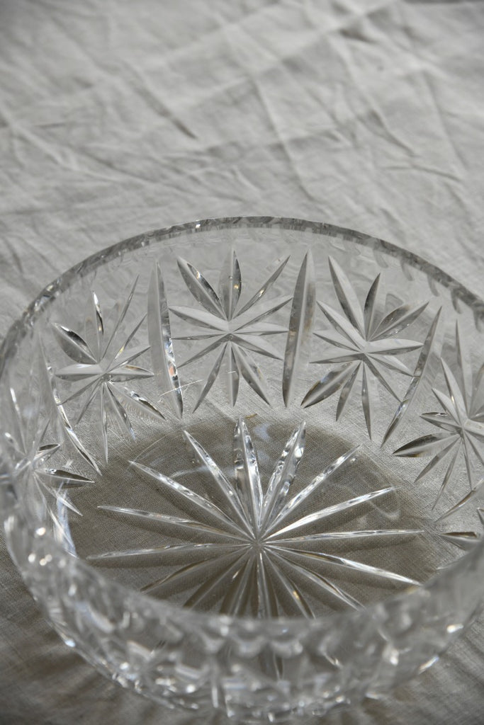 Cut Glass Bowl