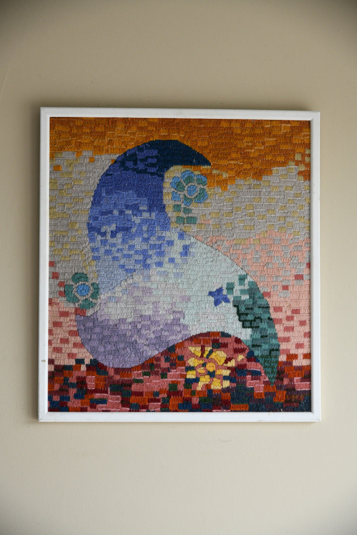 Vintage Wool Tapestry