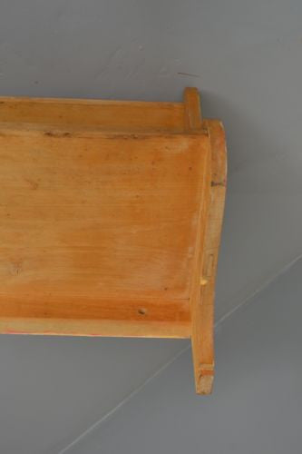 Rustic Beech Wall Mount Shelves - Kernow Furniture