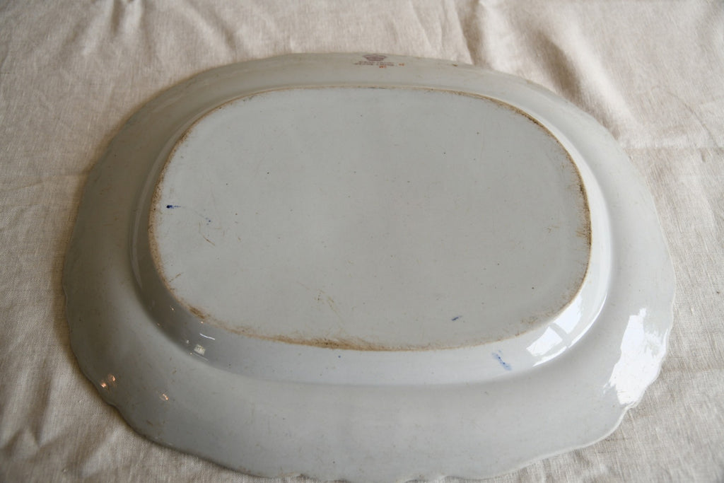 Antique Ironstone China Serving Plate