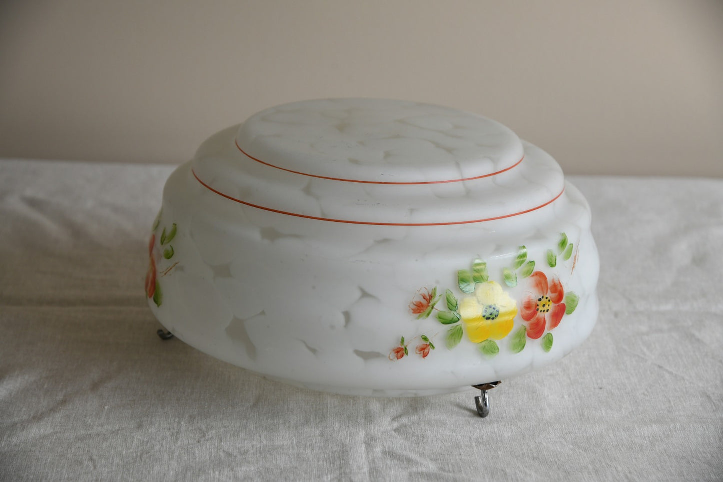 Vintage Mottled Glass Ceiling Shade