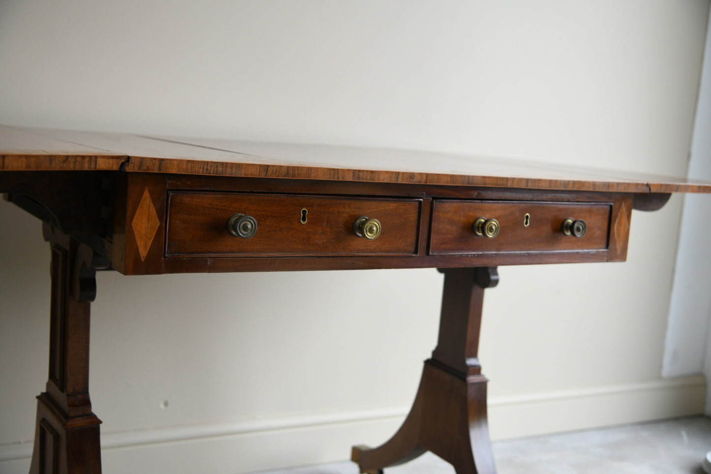 Antique Mahogany Sofa Table