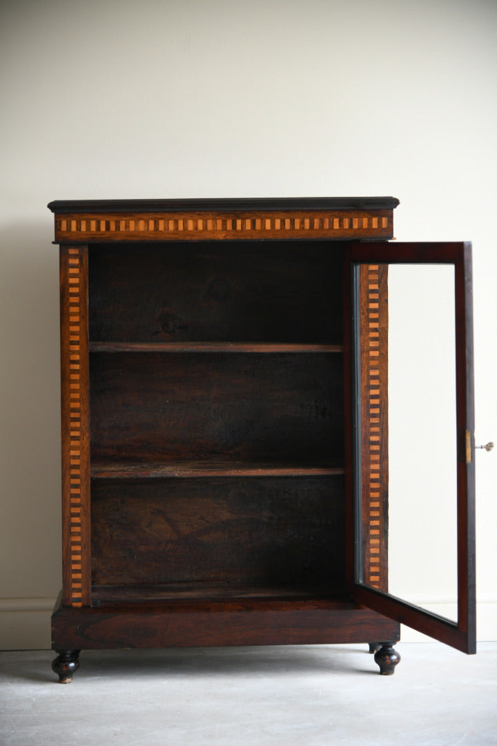 Rosewood Glazed Cabinet