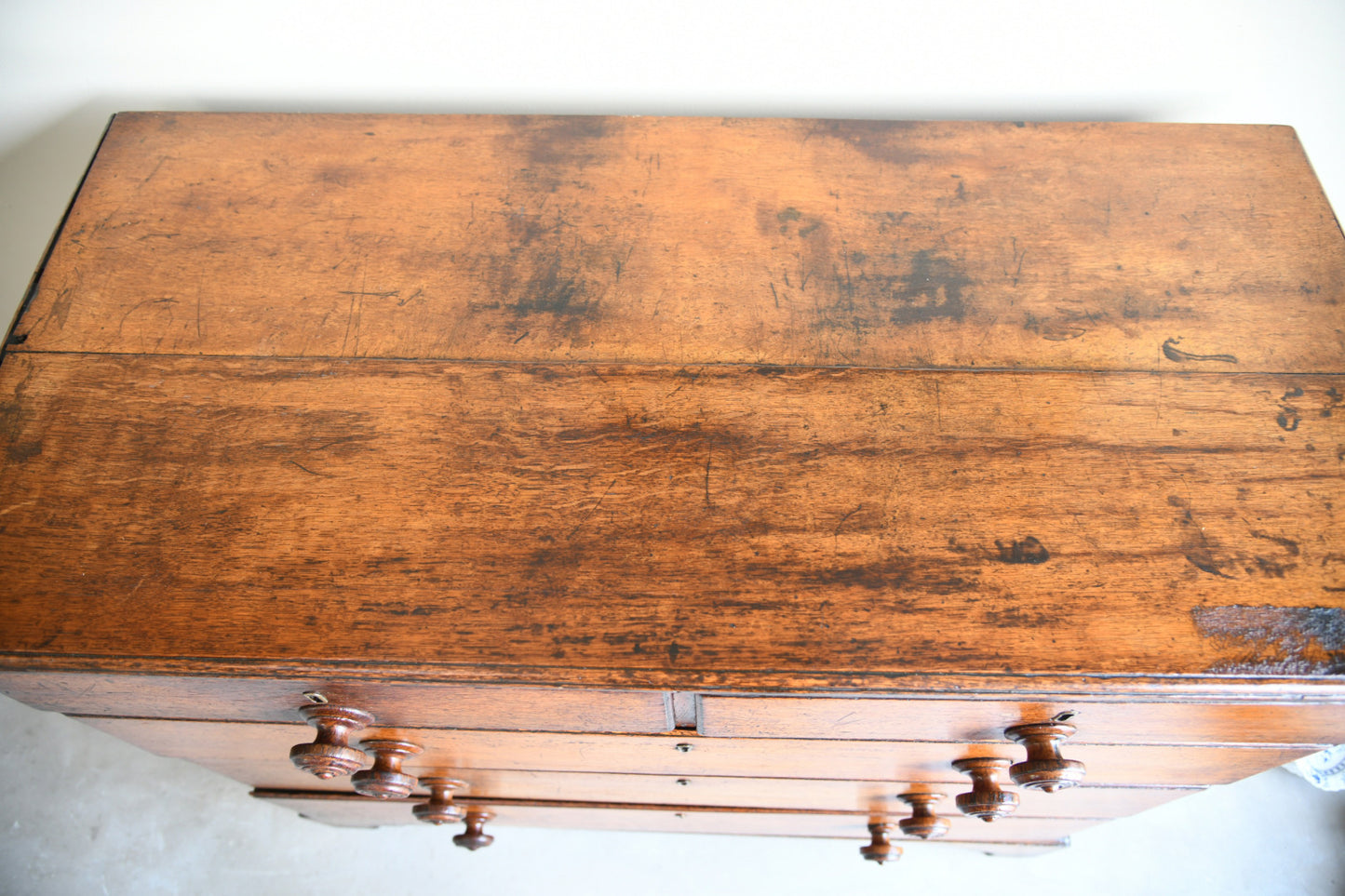 Antique Georgian Oak Chest of Drawers
