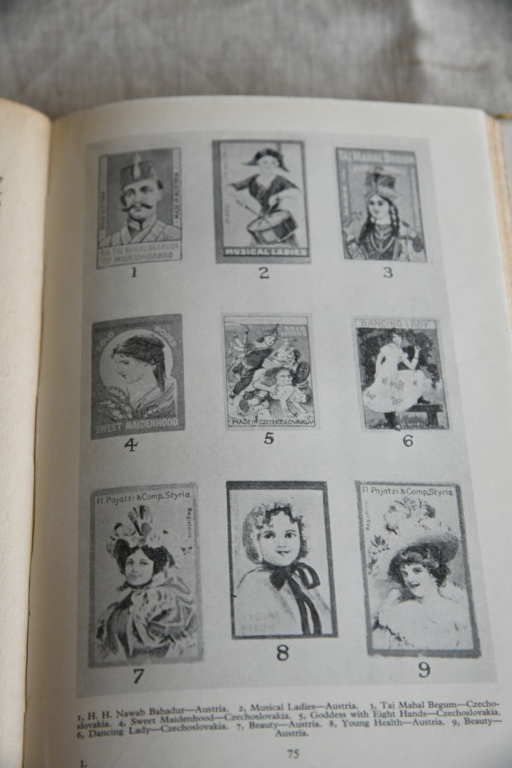 Collection of Vintage Matchboxes & Book