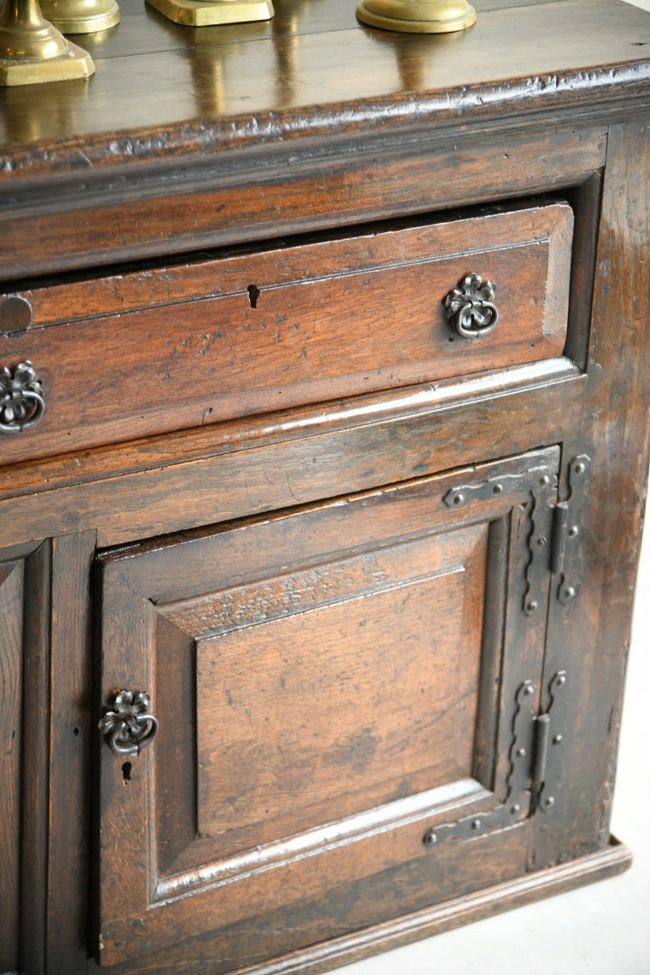 Large 18th Century Oak Dresser Base