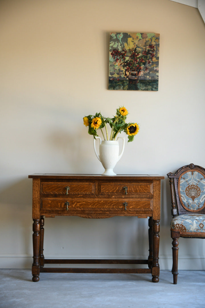 Traditional Oak Side Table