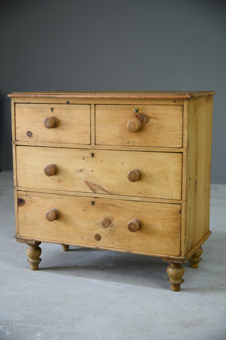 Victorian Pine Chest of Drawers