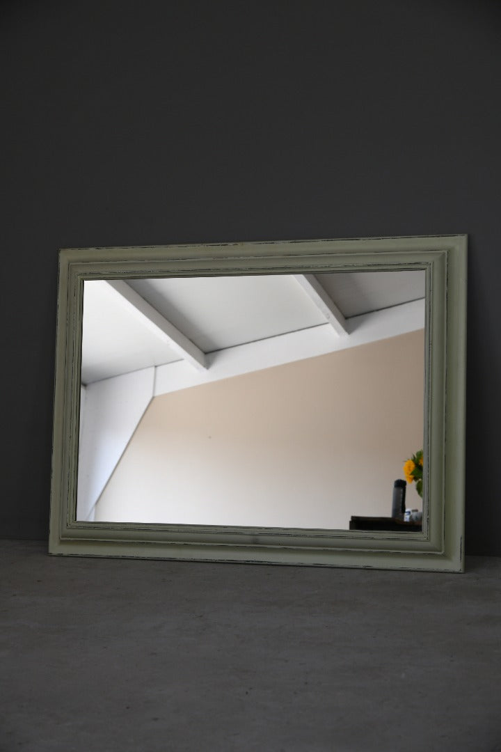 Large Deep Cushion Painted Mirror