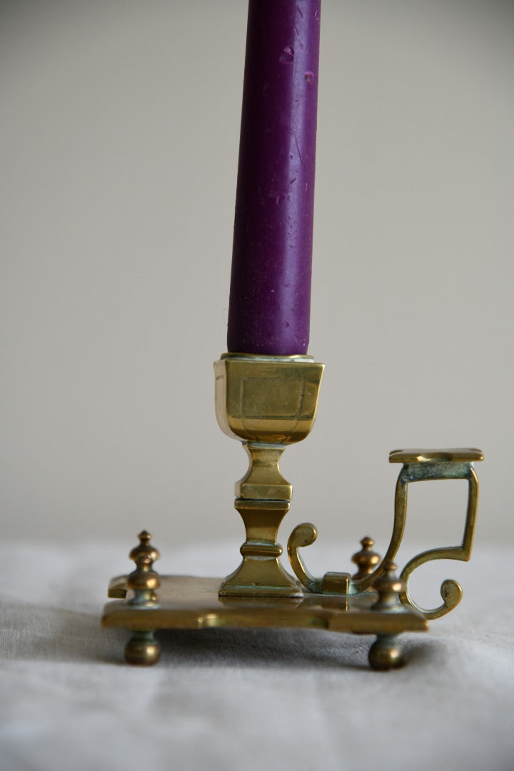 Victorian Brass Candlestick