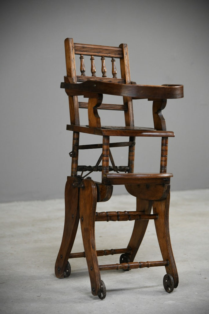 Antique Edwardian High Chair