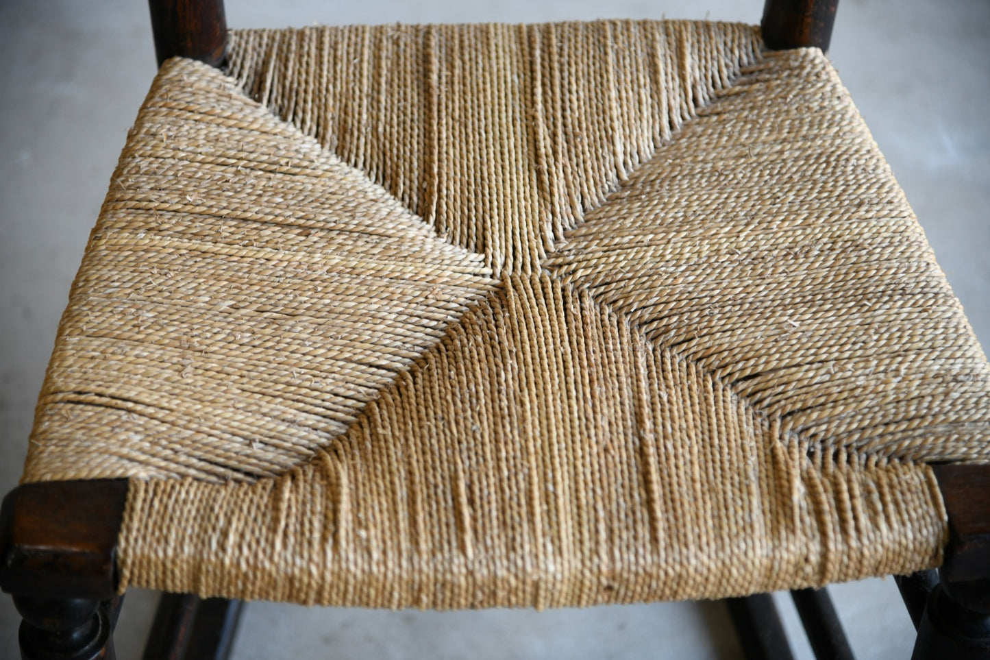 Rustic Spindle Back Rocking Chair