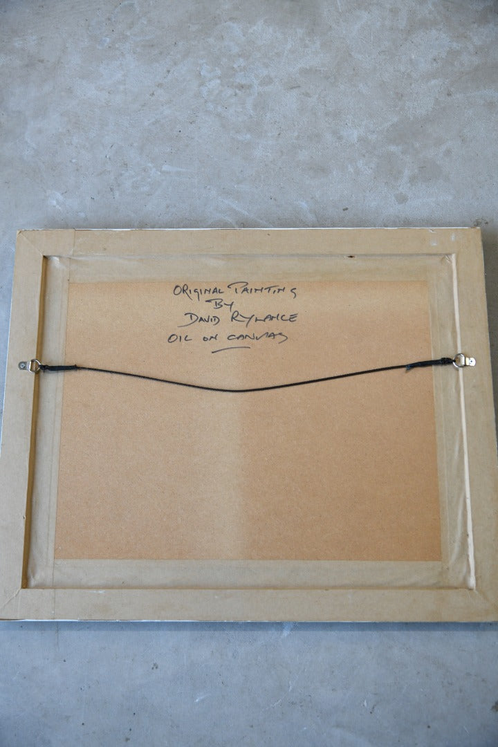 Portloe Harbour Oil On Board