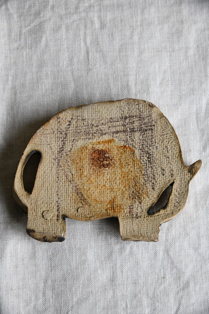 Small Studio Pottery Elephant