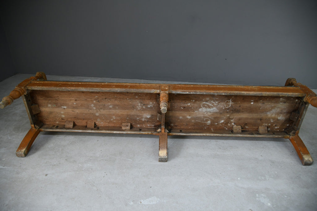 Large GWR Scumbled Pine Bench