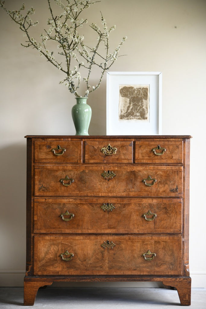 Antique Walnut Chest of Drawers