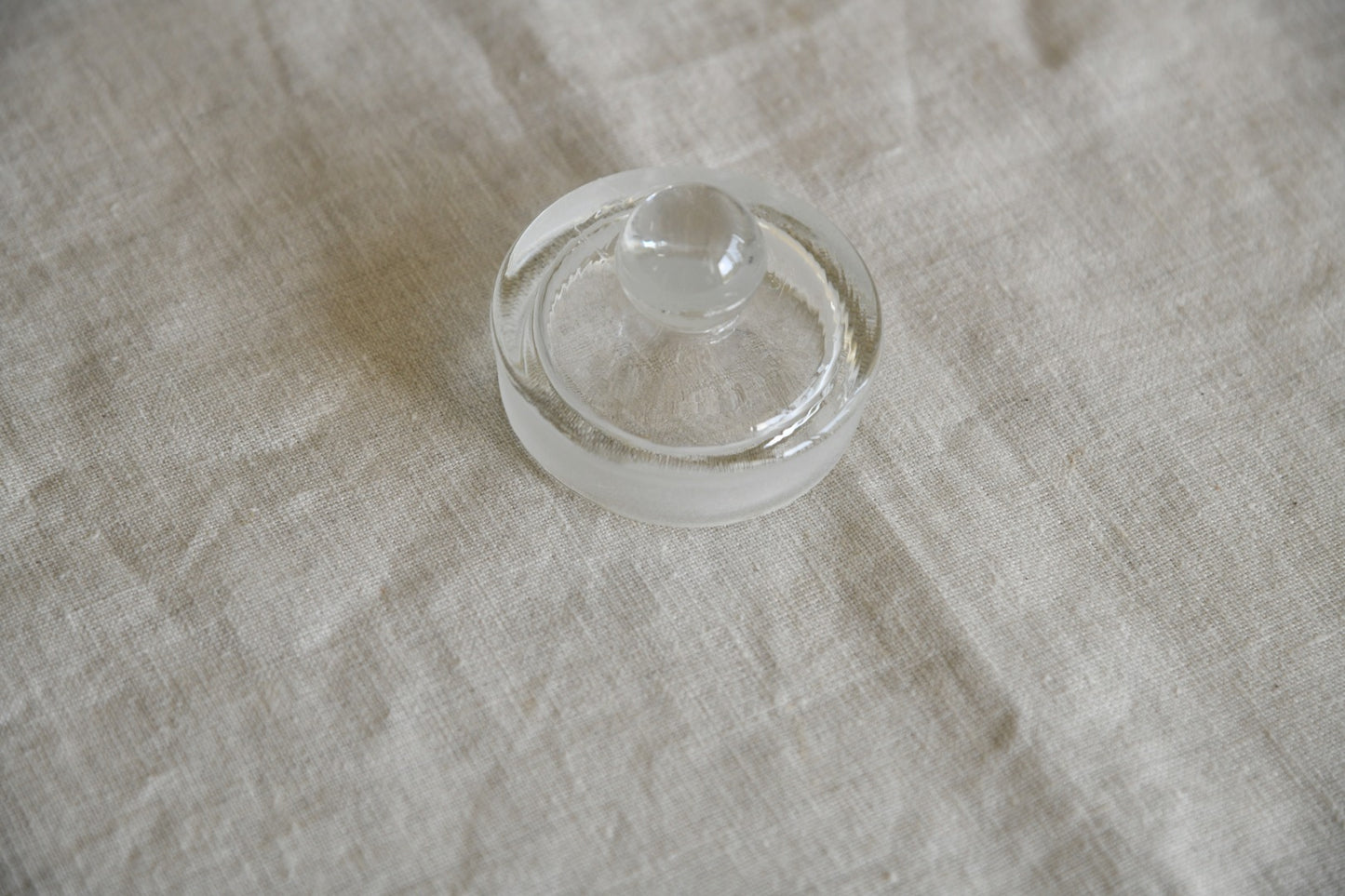 3 Vintage Glass Sweet Jars