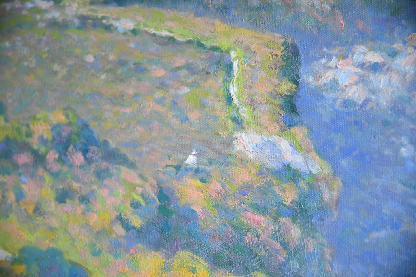 Coastal Landscape Oil Painting