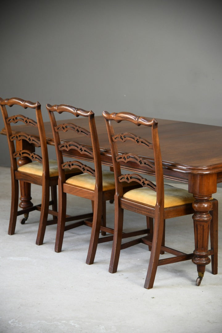 Set 4 Georgian Style Dining Chairs