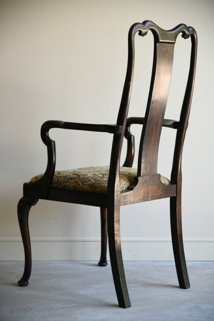 Single Queen Anne Style Chair