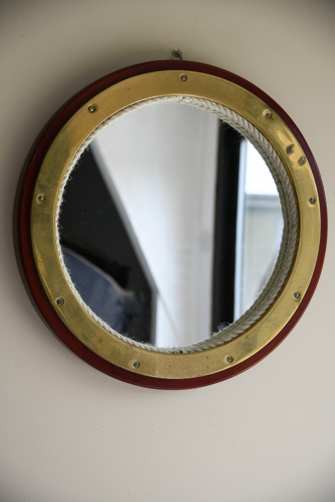 Porthole Style Mirror