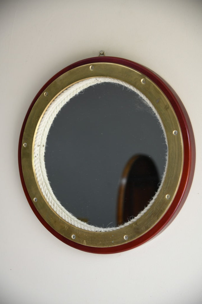Porthole Style Mirror