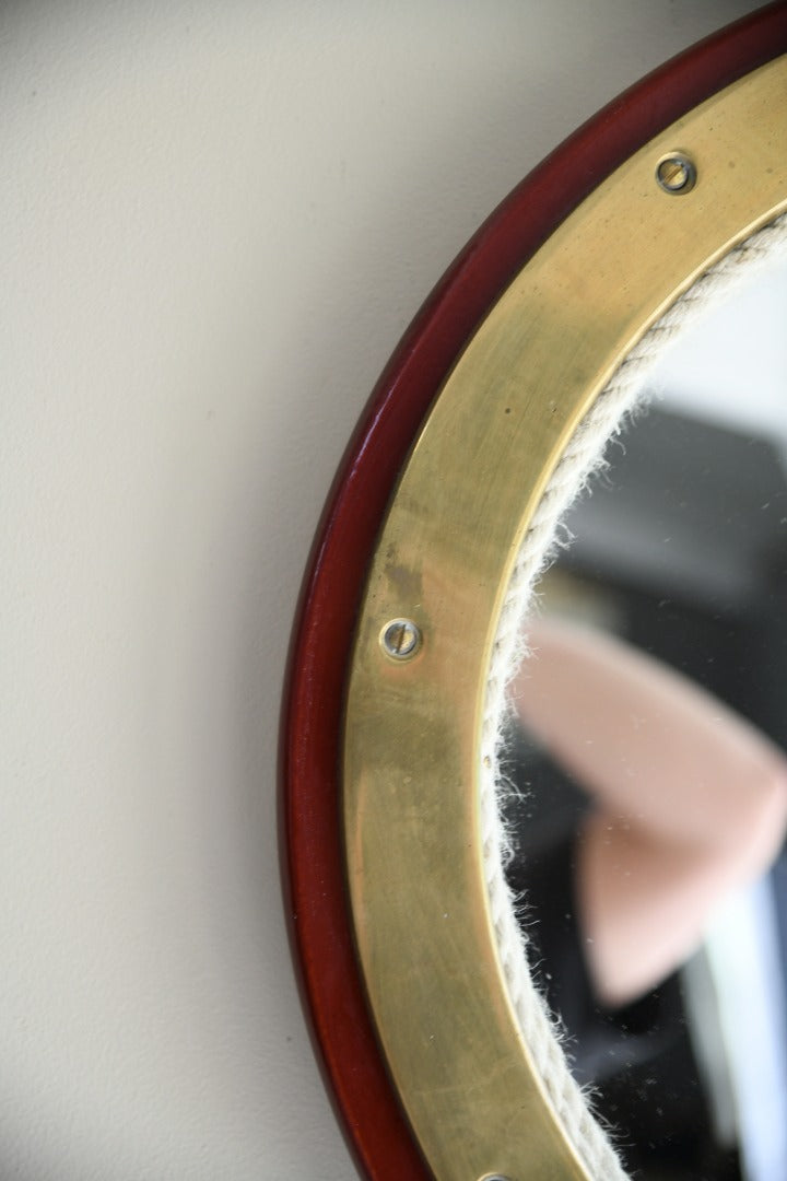 Porthole Style Mirror