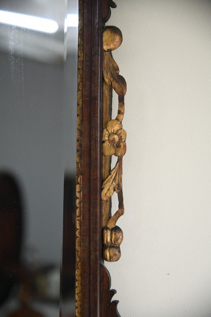 Antique Mahogany Mirror