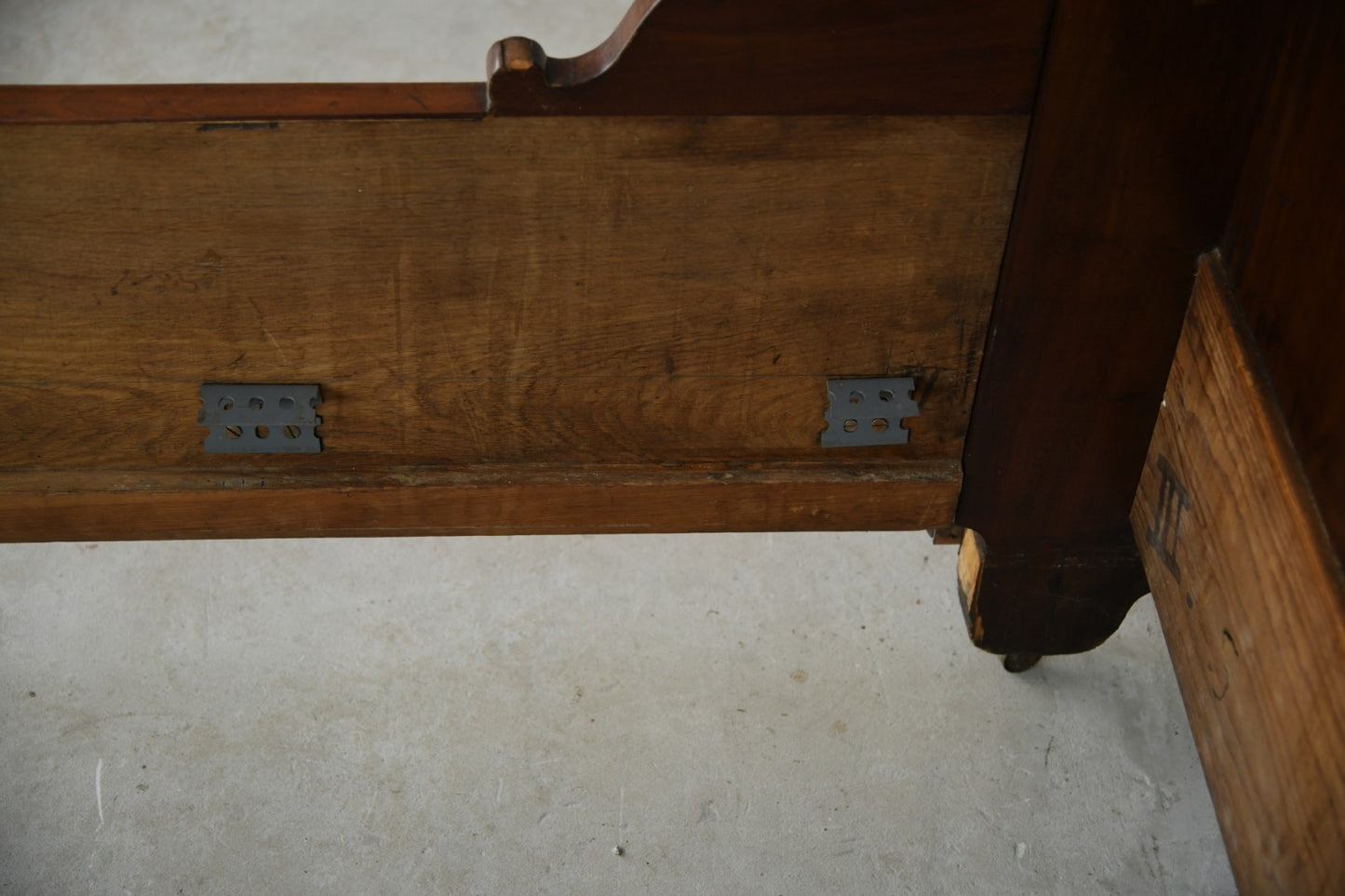 French Mahogany Lit En Bateau Bed