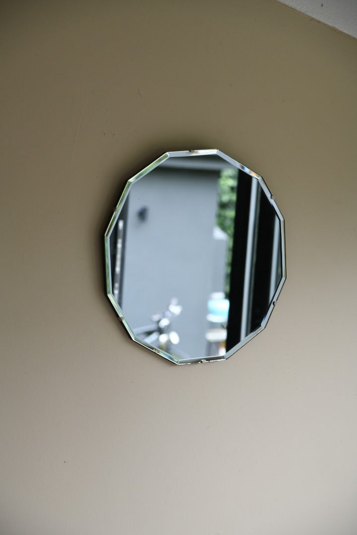 Vintage Frameless Mirror