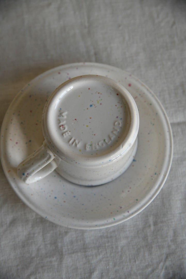 John Tams Confetti Cups & Saucers