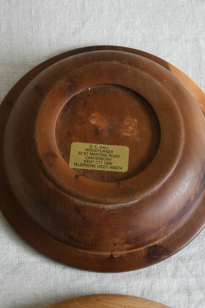 Hand Turned Wooden Bowls