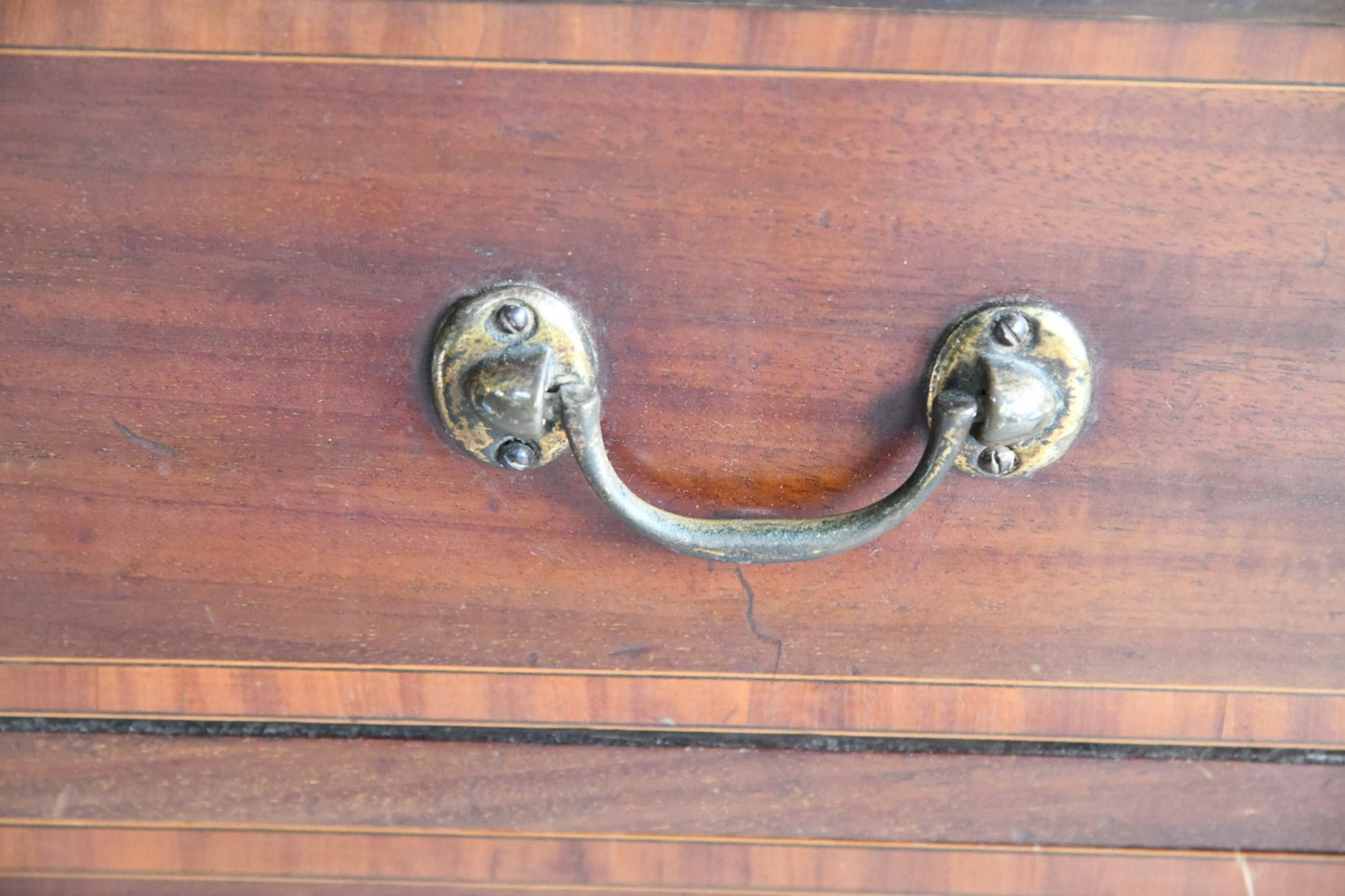 Edwardian Antique Mahogany Glazed Bookcase