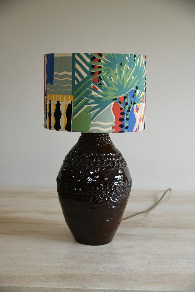 Pinch Pottery Table Lamp