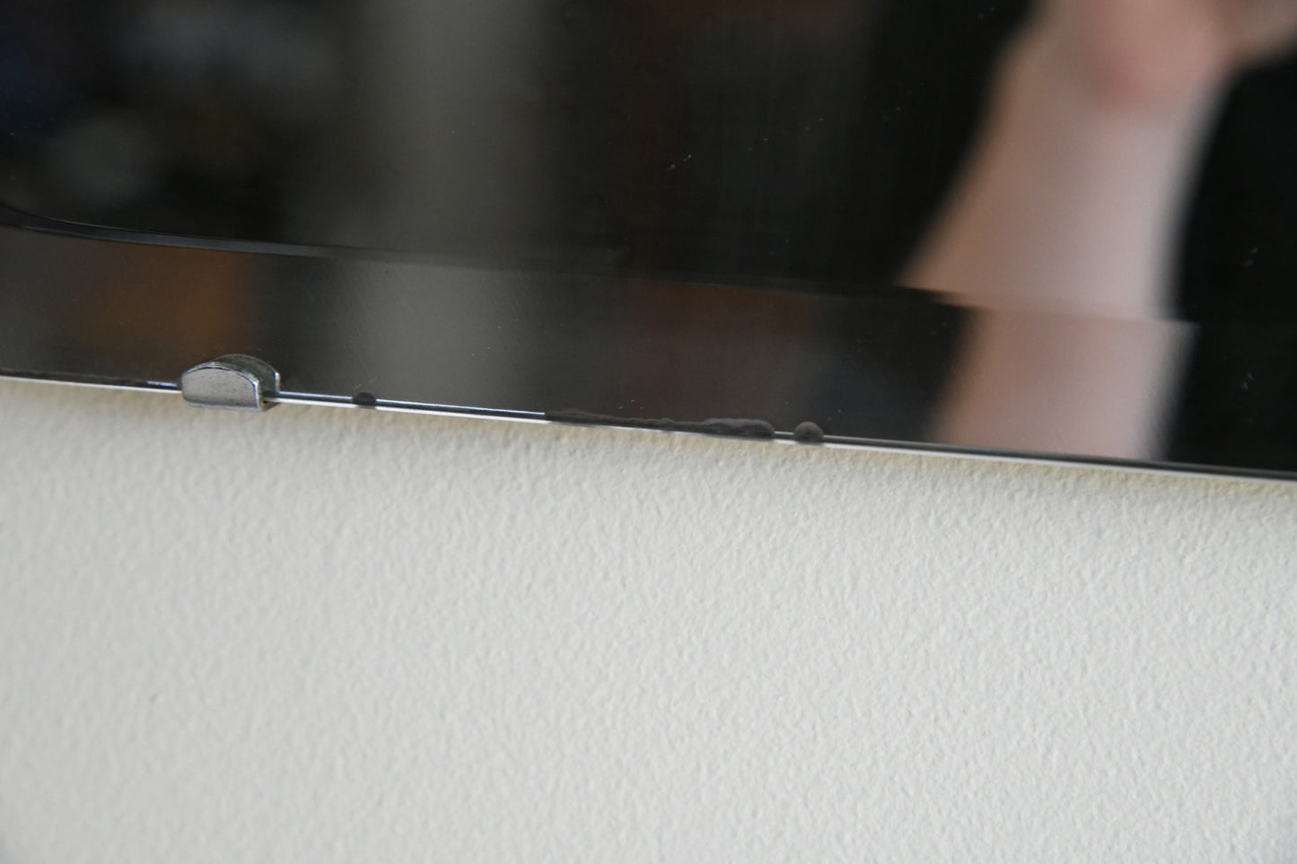 Vintage Frameless Mirror