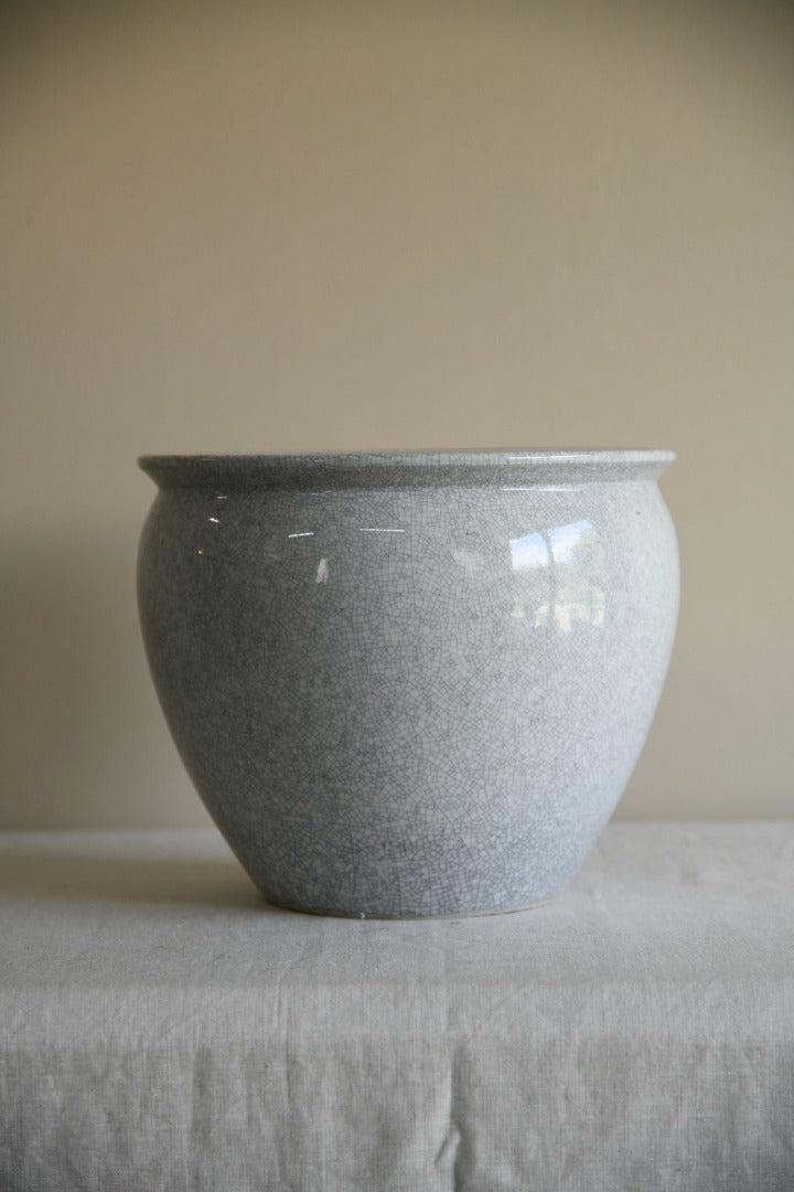 Crackle Glaze Jardiniere Planter