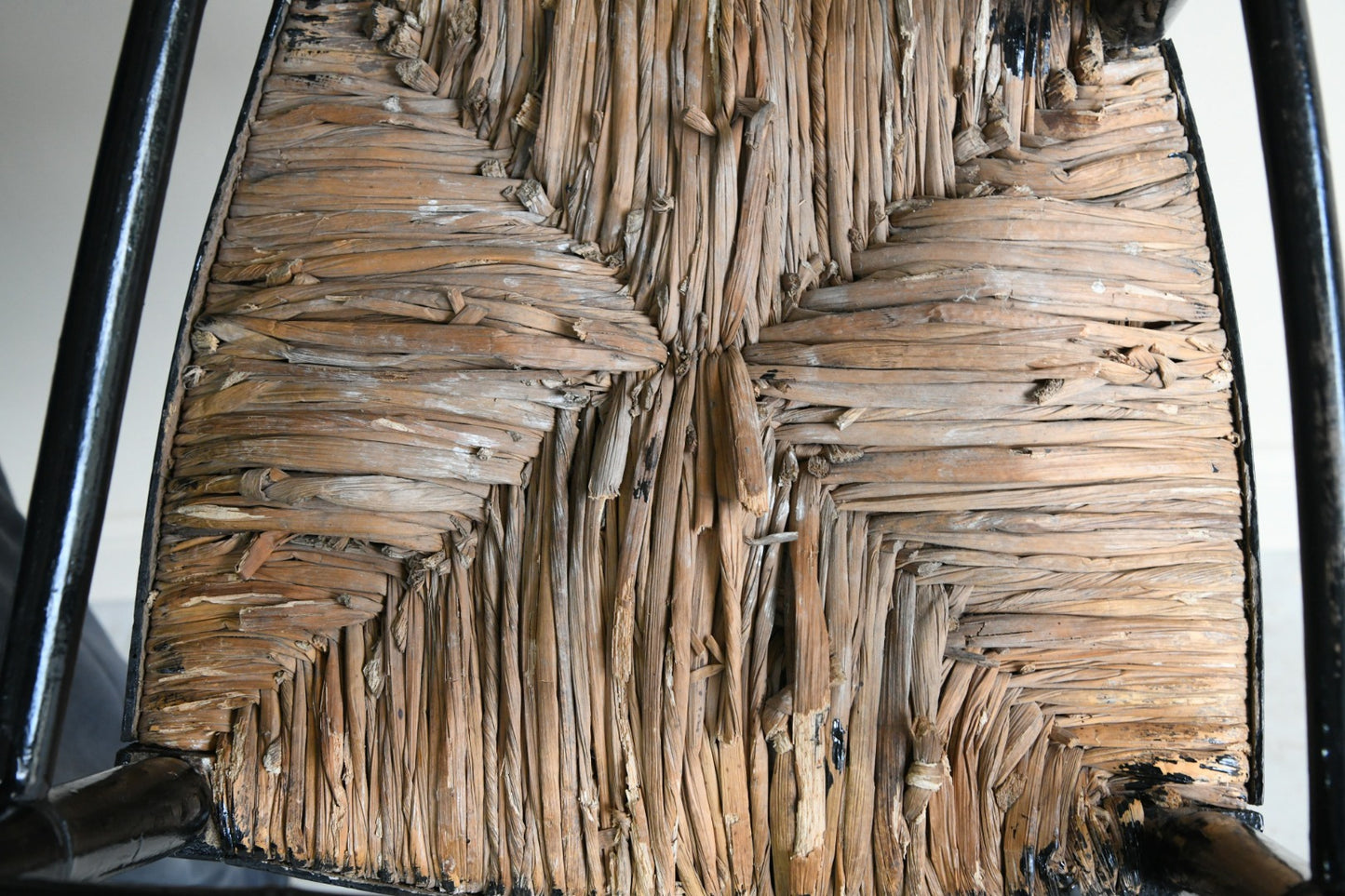 Pair Simulated Bamboo Occasional Chairs