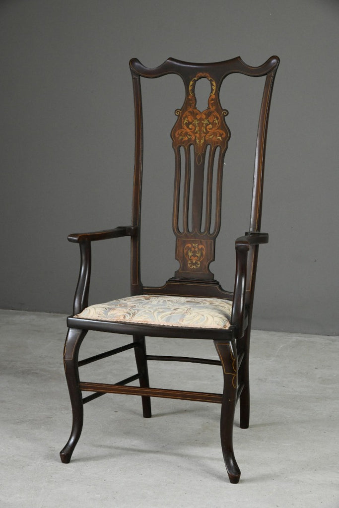Edwardian High Back Chair