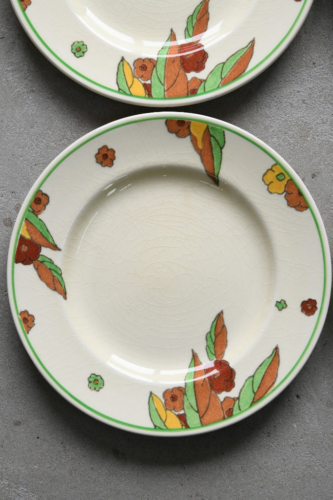 6 x Royal Doulton Peach Bread Plates