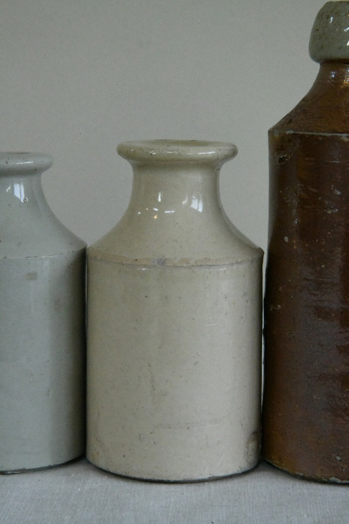 Collection Vintage Stoneware Bottles