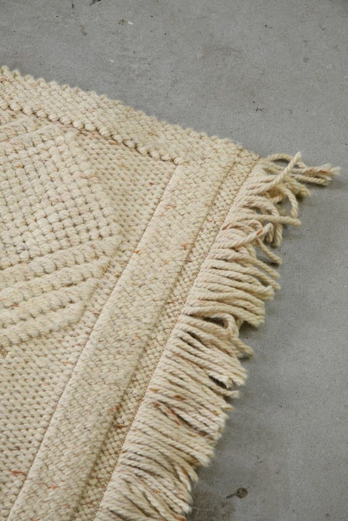 Felpa Pura Large Cream Wool Rug