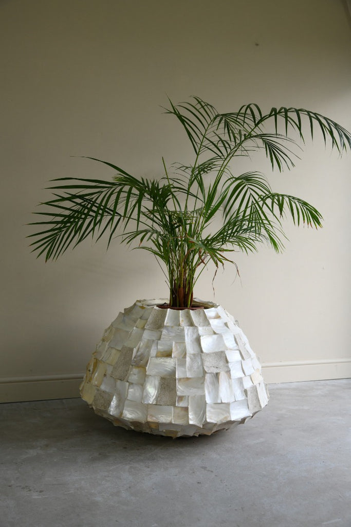 Large Mother Of Pearl Planter