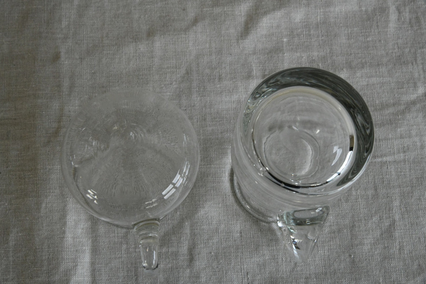Vintage Glass Milk Jugs