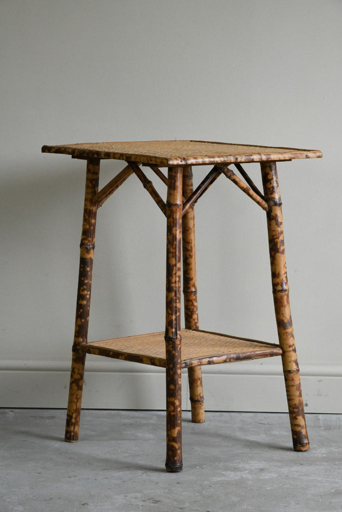 Early 20th Century Bamboo Side Table