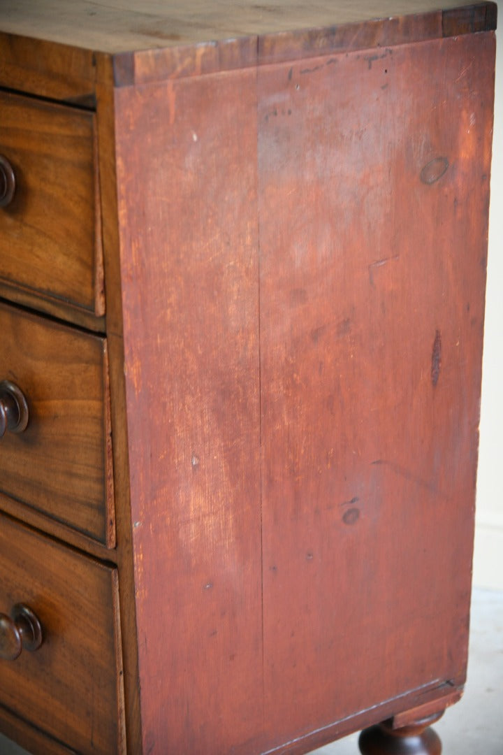 19th Century Bow Front Chest of Drawers