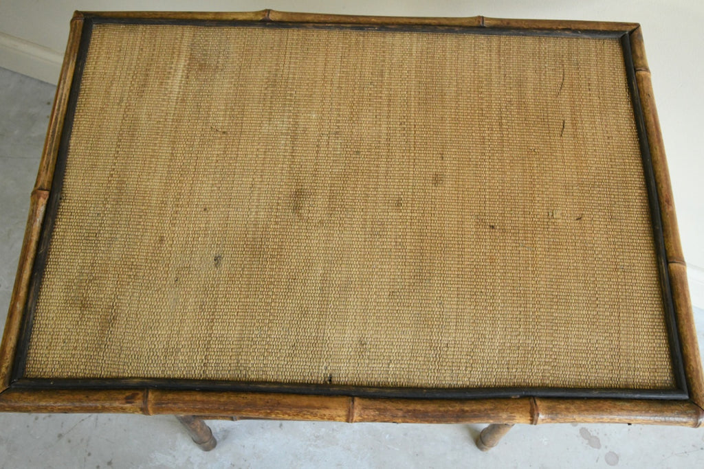 Antique Bamboo Occasional Table